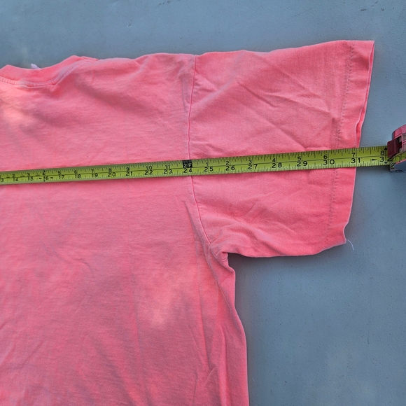 L.A. Gear Vintage Pink Cropped Graphic Tee One Size - Picture 12 of 12